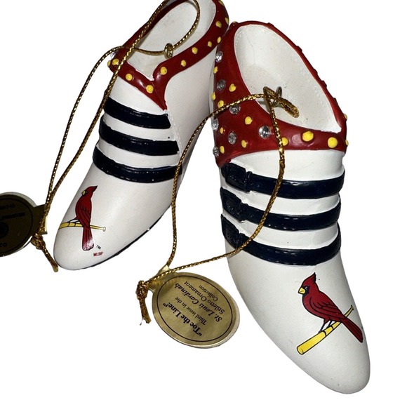 Bradford Exchange Cardinals Stiletto Ornament "Toe the Line" Collectible‎ - Picture 3 of 7